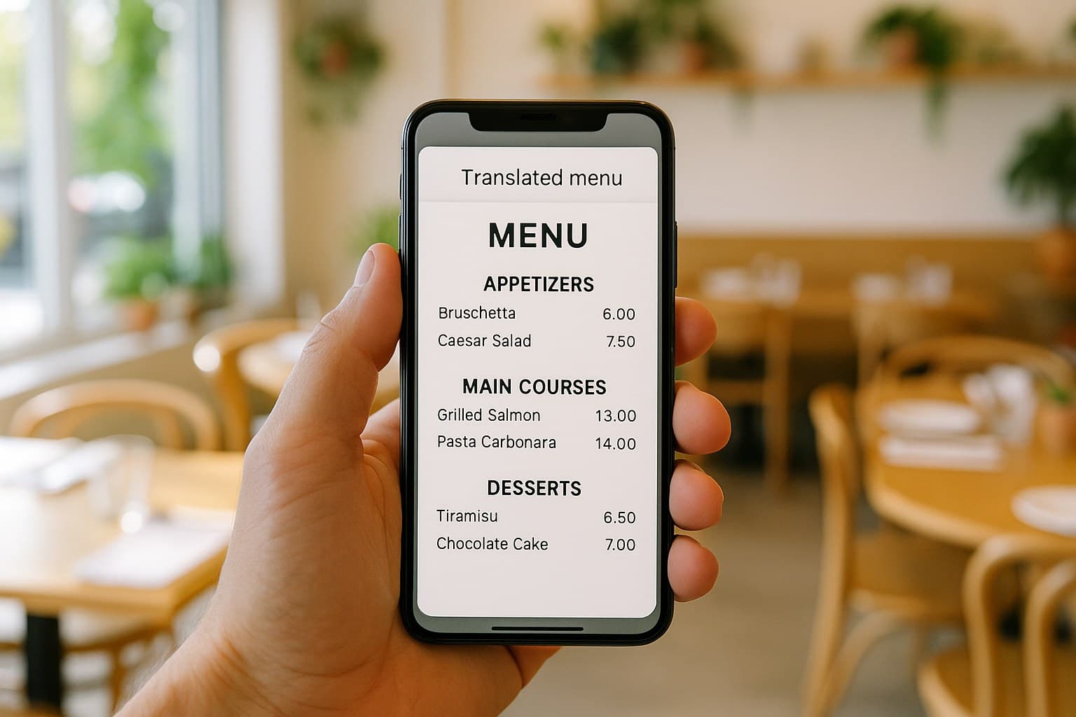 How GoPocket Menu helps travelers understand restaurant menus